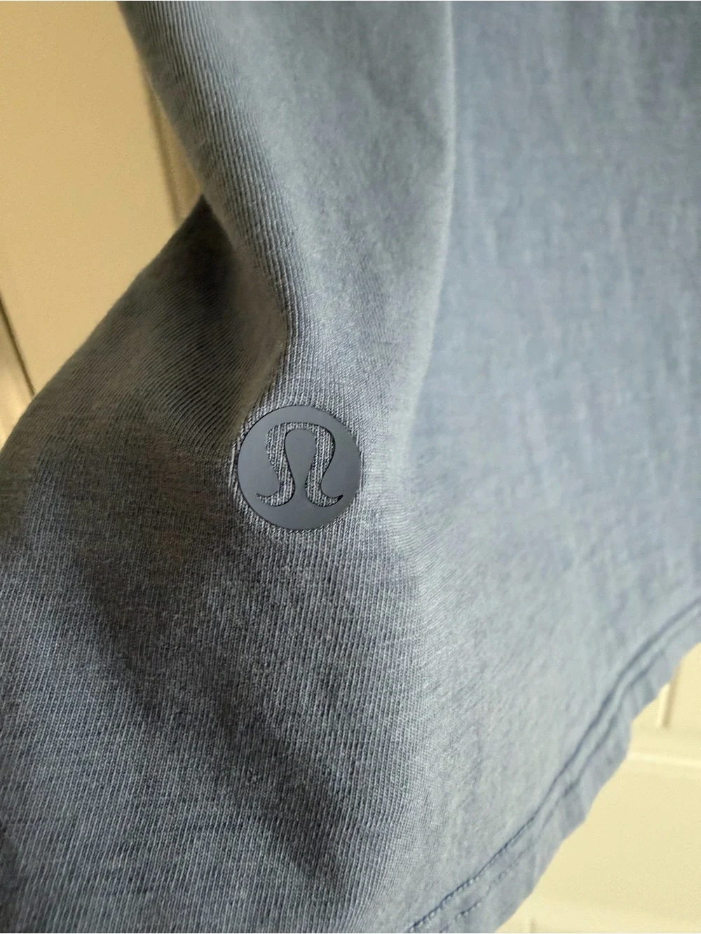 Lululemon Relaxed-Fit Boat Neck Women’s T-Shirt in Oasis Blue Size Medium Active